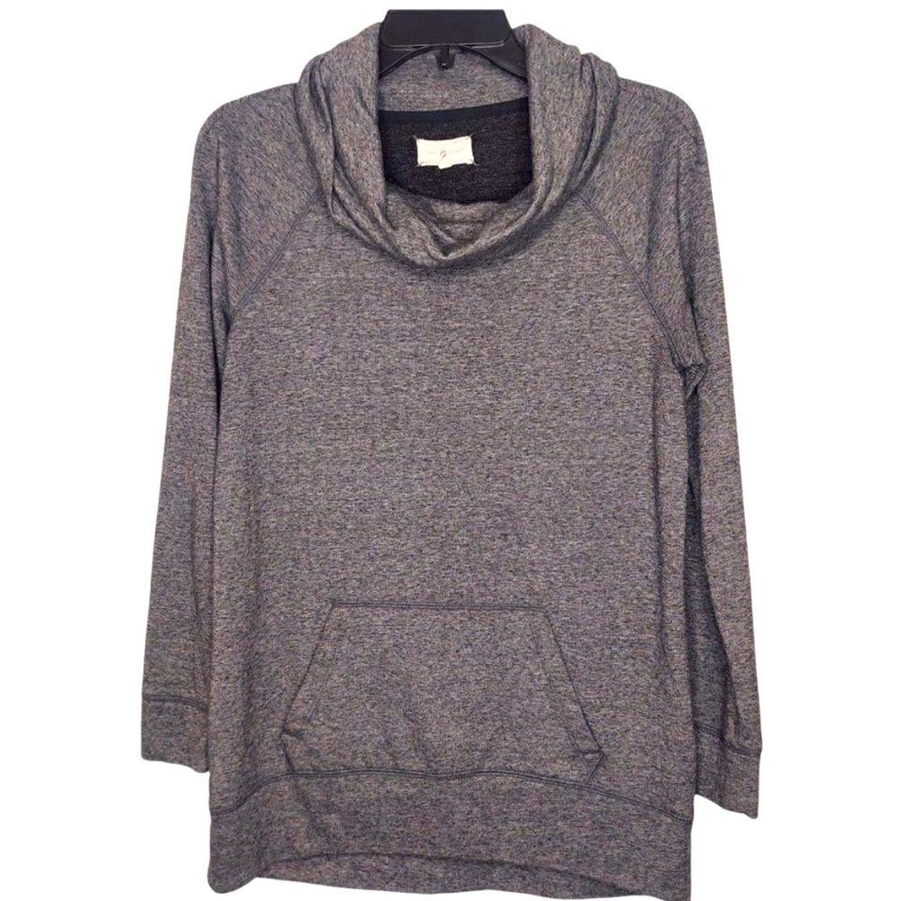 LOU & GRAY Funnel Neck Pullover Sweater EUC Small
